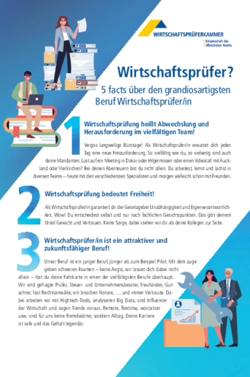 Wirtschaftsprüfer? 5 facts über den grandiosartigsten Beruf Wirtschaftsprüfer/in