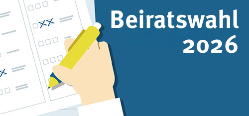 Banner Beiratswahl 2026