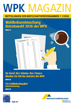 Cover WPK Magazin 1/2026