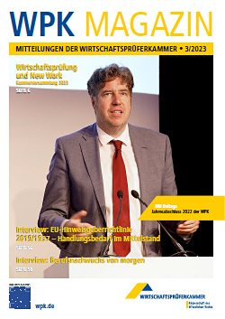 Cover WPK Magazin 3/2023